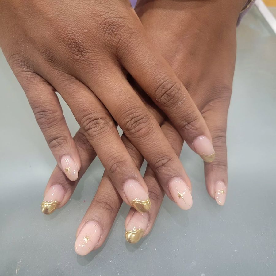 Detailed nail art by Jess Nailz and Spa, Chicago